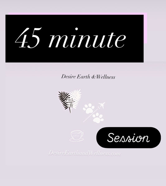 DEW 45 minutes virtual online telehealth Therapy session