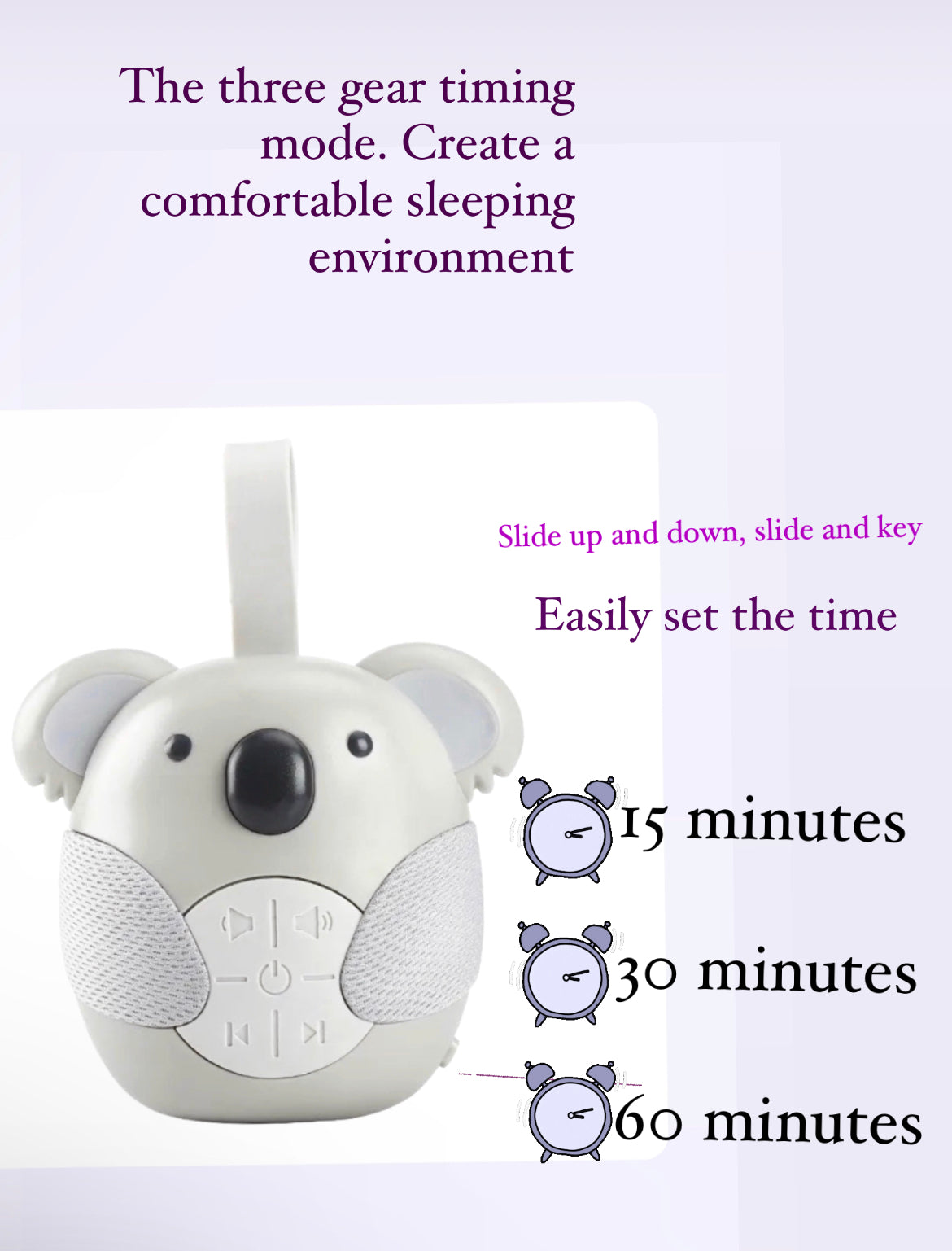 K’quiet,Koala Relaxing Sound Soother