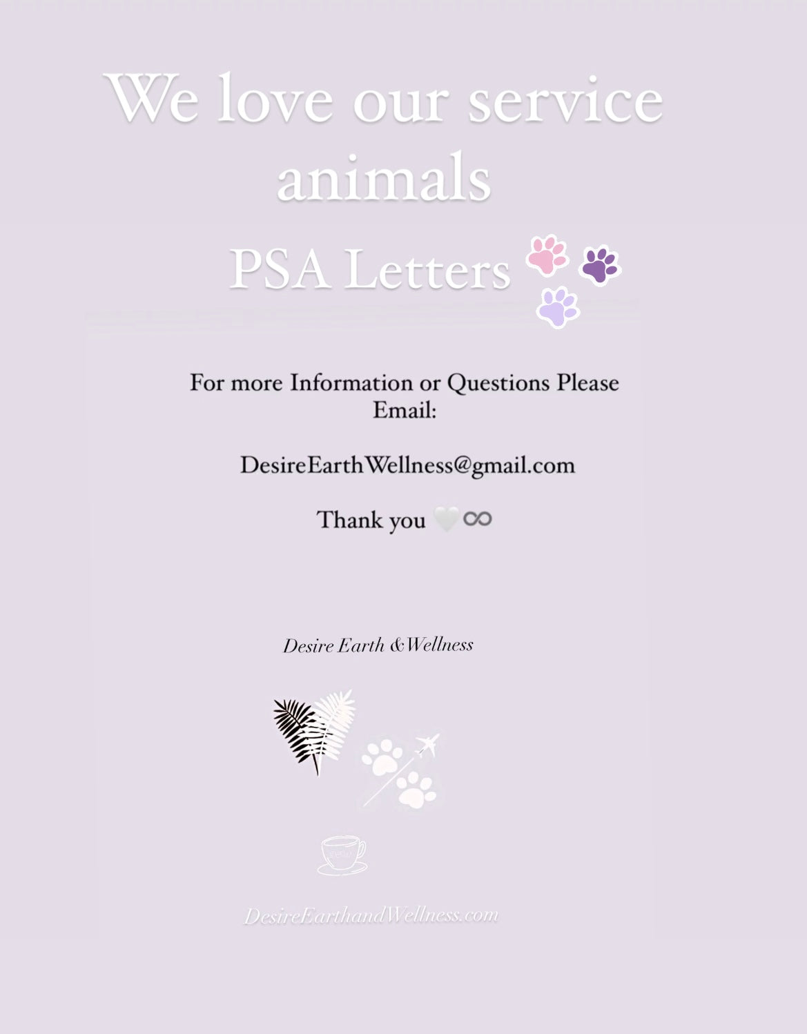 Services Animals ESA Letters of Medical Necessity 🐾